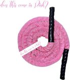 Pink Heavy Jump Rope, Weighted Jump Rope Battle for Women